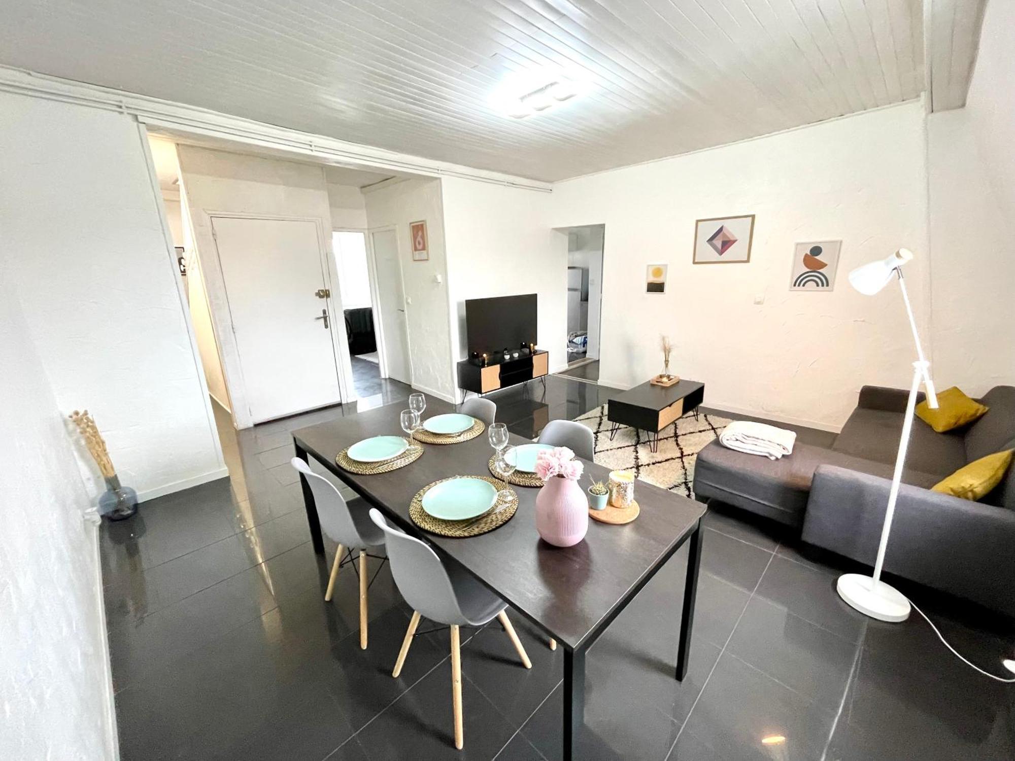 Appartement Duplex 90M2 - 3 Chambres - Мюлуз Екстер'єр фото